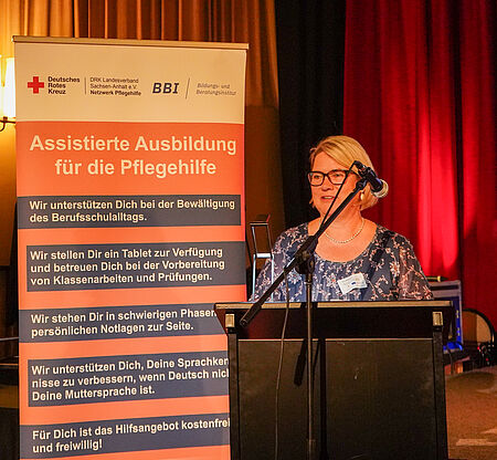 Sts Susi Möbbeck auf der AsA Pflegekonferenz