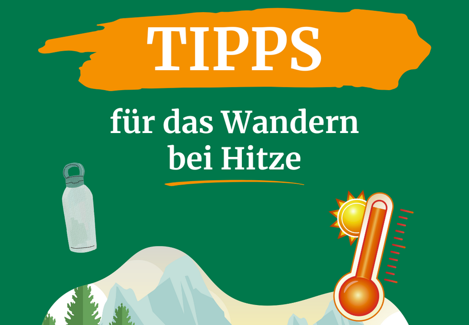 Bergwacht Wandern Hitze