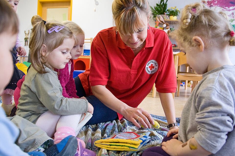 pädagogische Arbeit in den DRK Kitas